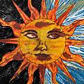 Superb Sunface Art Logo 